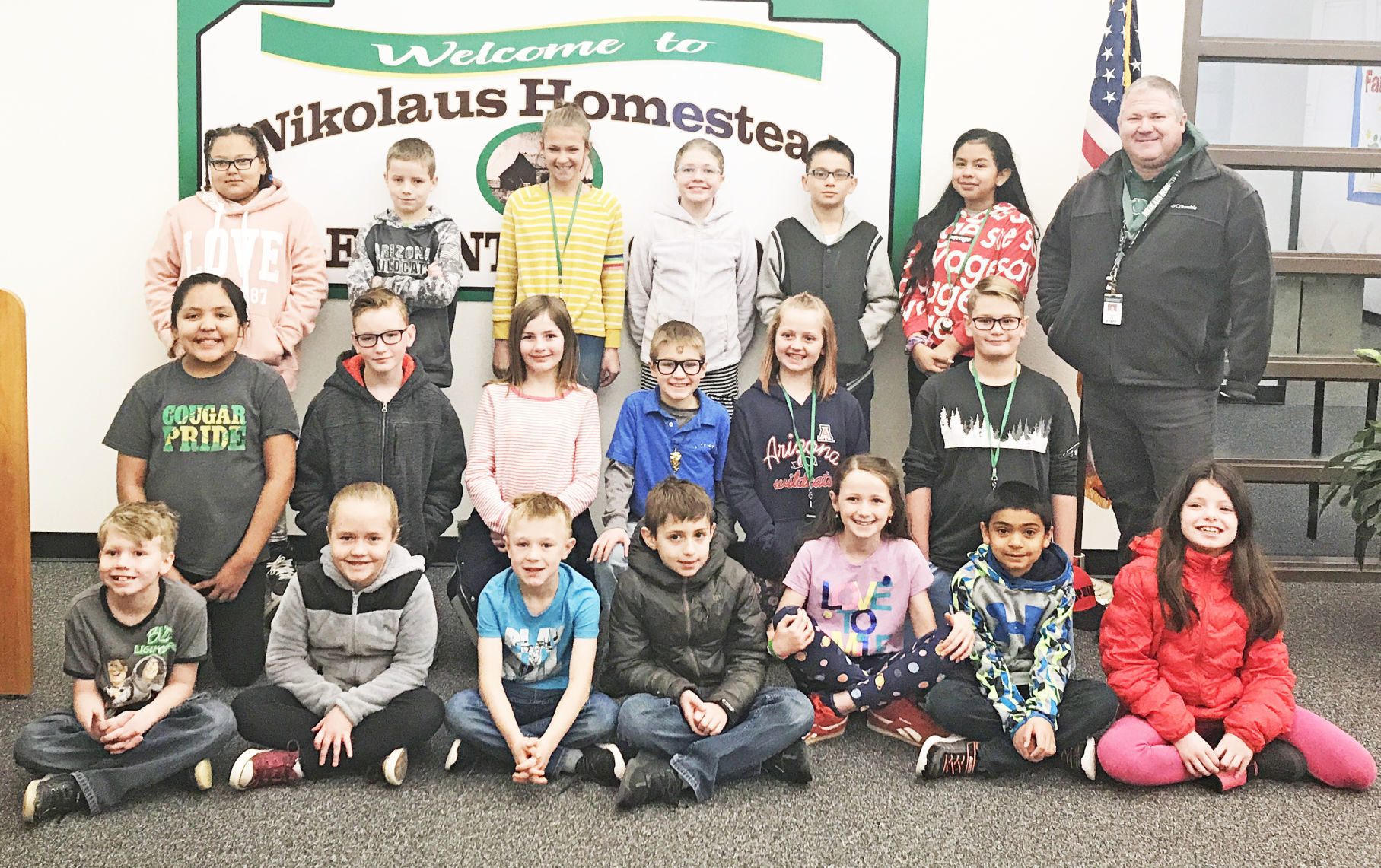 Nikolaus Homestead January students of the month